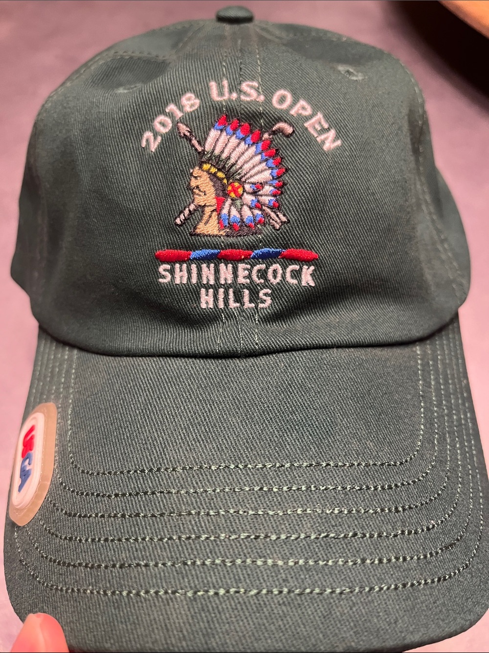 2018 US‎ Open Shinnecock Hills USGA Member Golf Hat Strapback Green